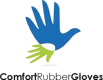 Comfort Rubber Gloves logo